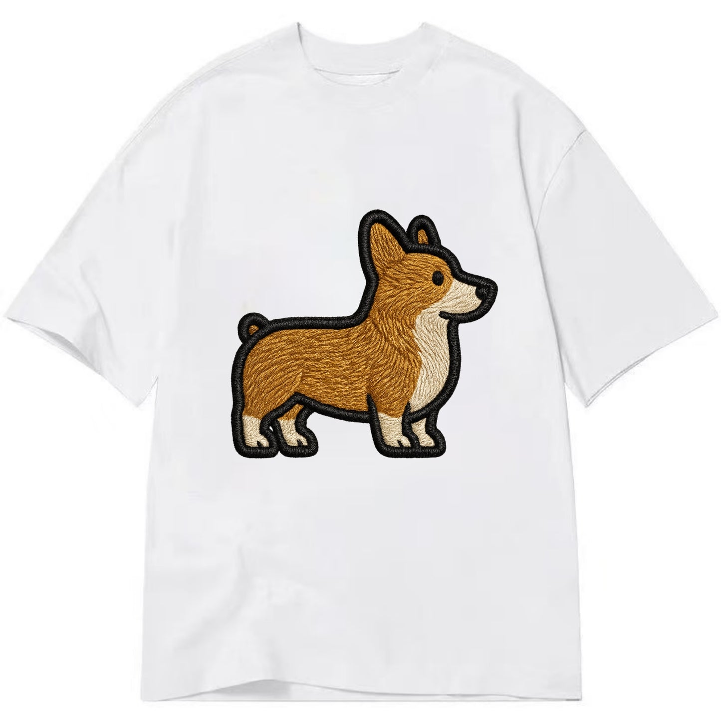 Pembroke Welsh Corgi - Trendy minimal sh - Classic T-shirt - White