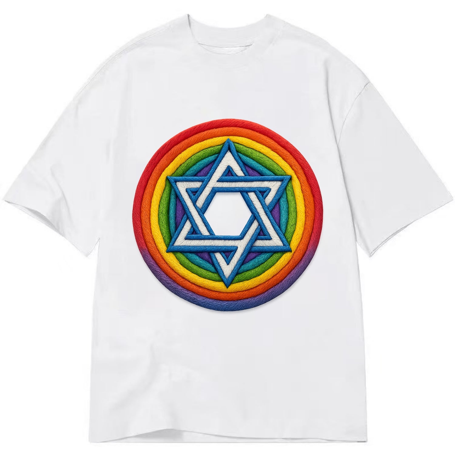 Star of David  - Classic T-shirt - White