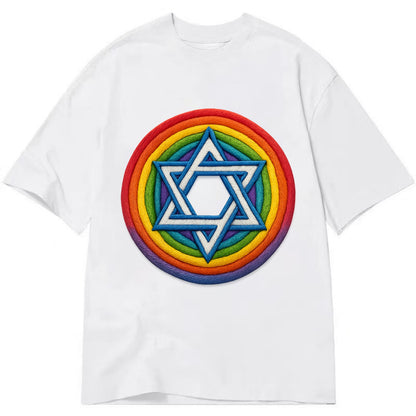 Star of David  - Classic T-shirt - White