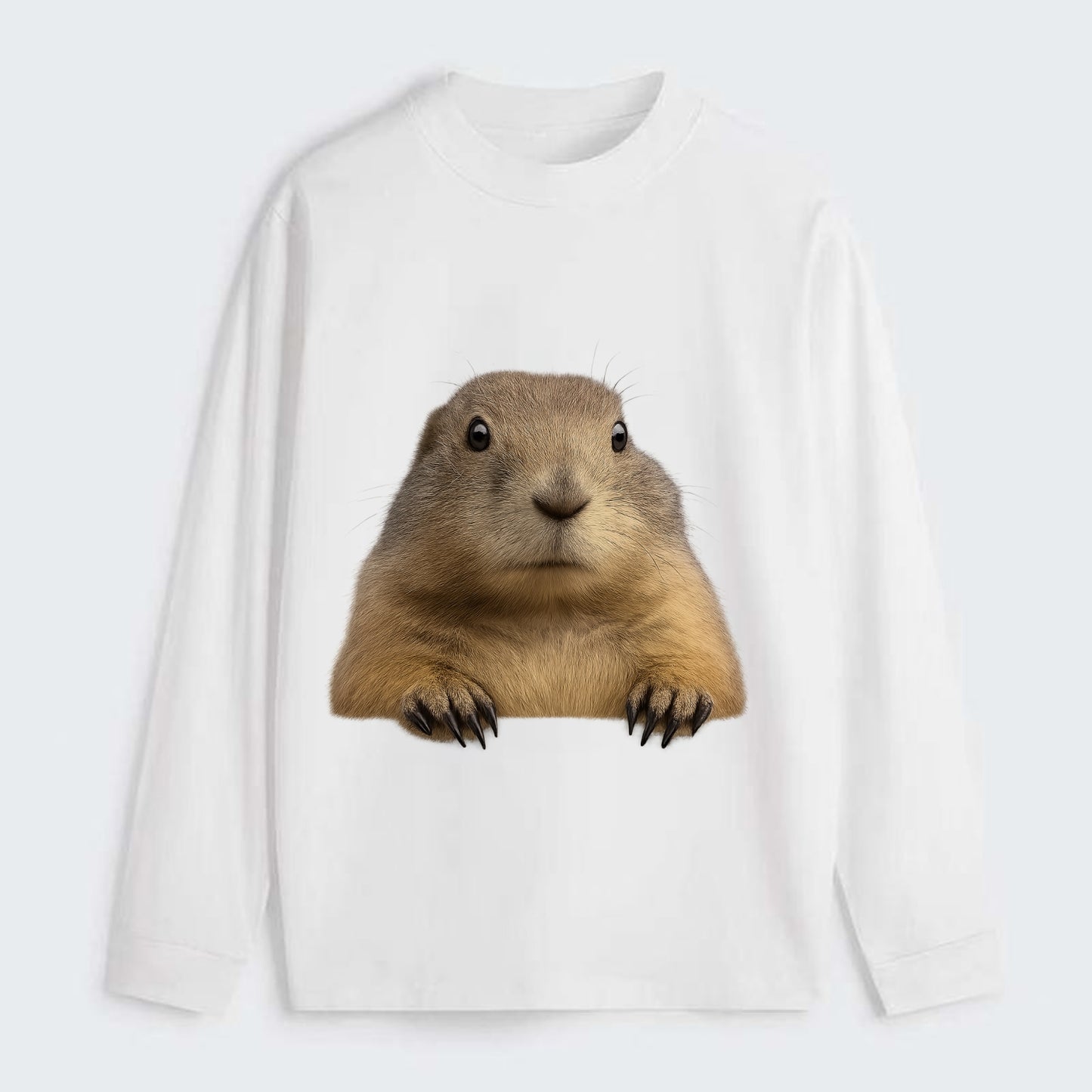 Prairie Dog  - Classic Long Sleeve Shirt - White