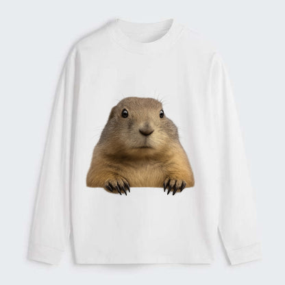 Prairie Dog  - Classic Long Sleeve Shirt - White