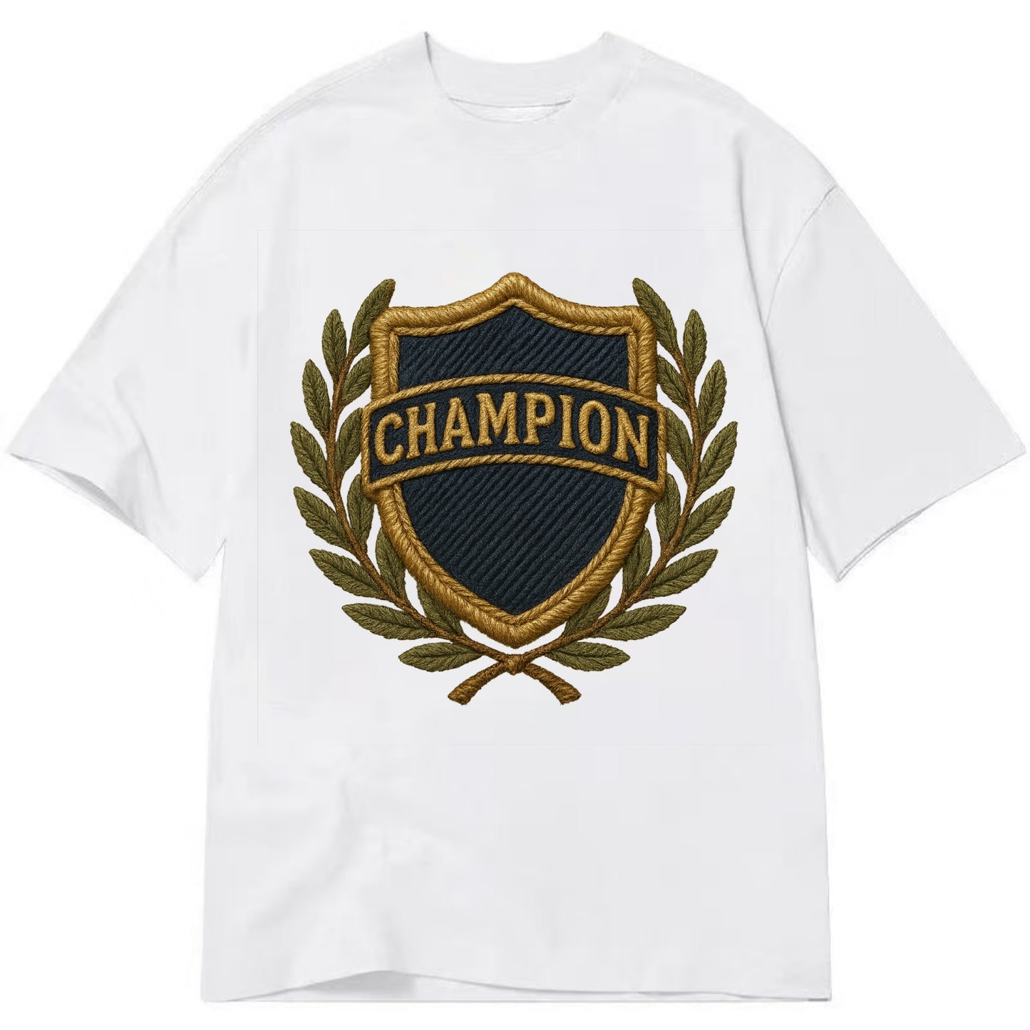 Champion Shield  - Classic T-shirt - White