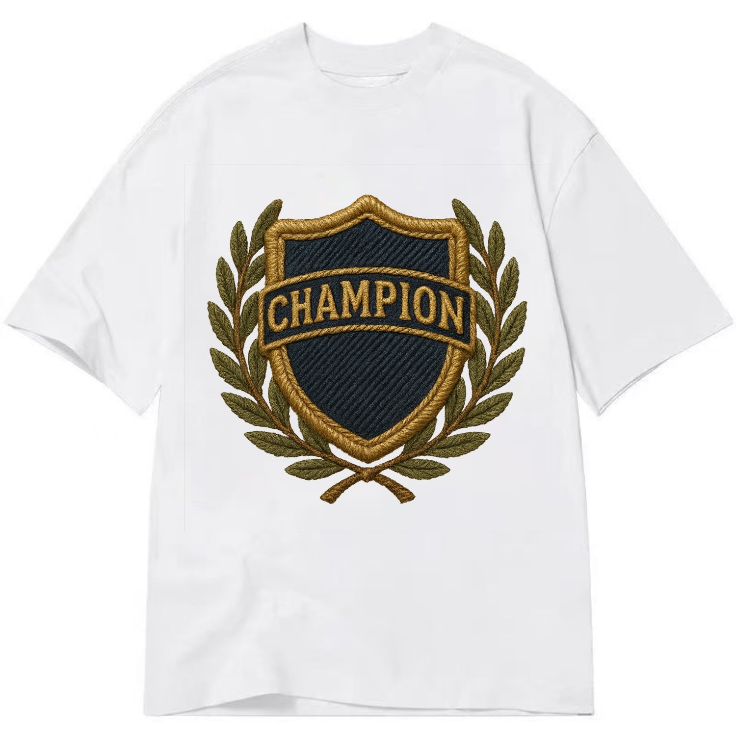Champion Shield  - Classic T-shirt - White