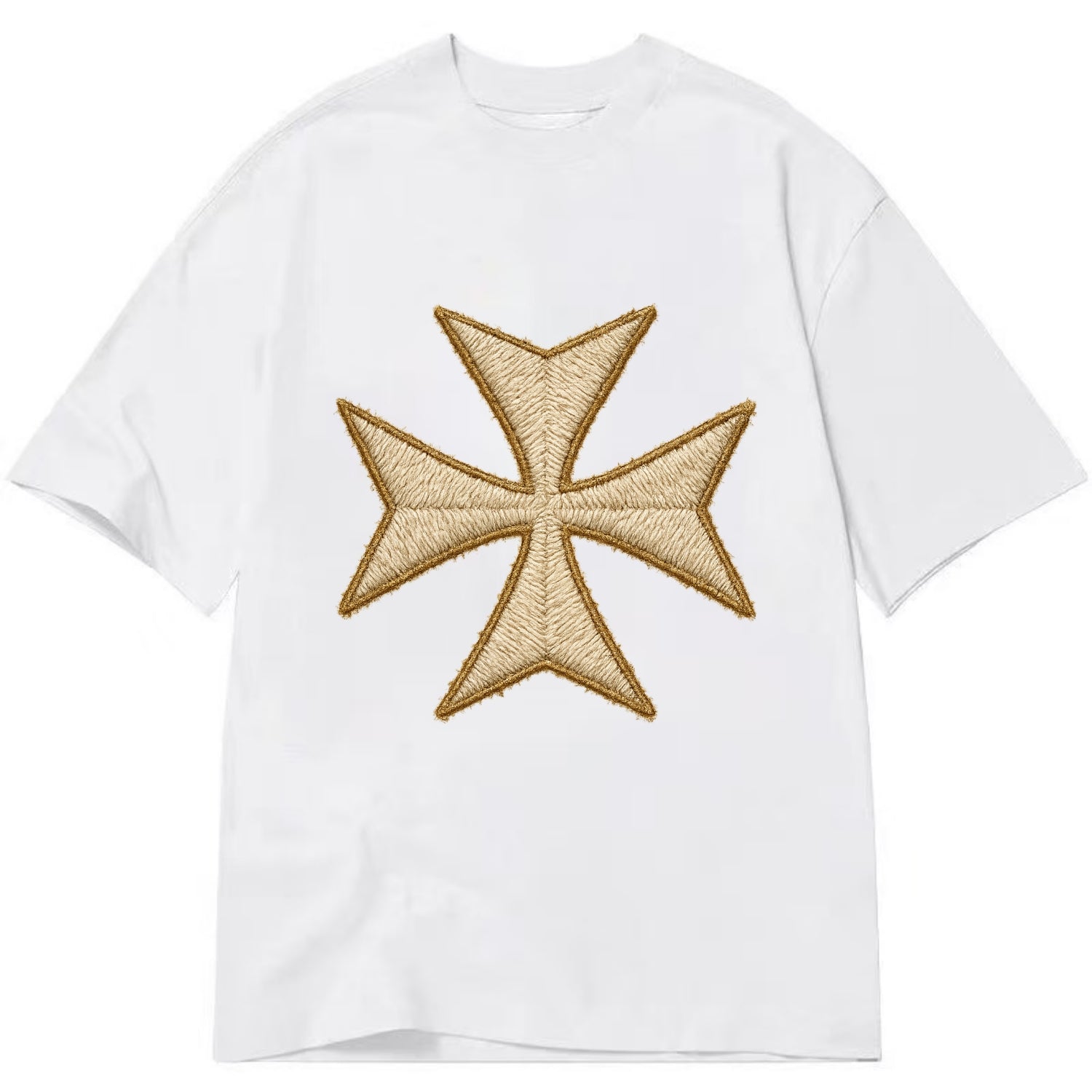 Hospitaller Cross  - Classic T-shirt - White