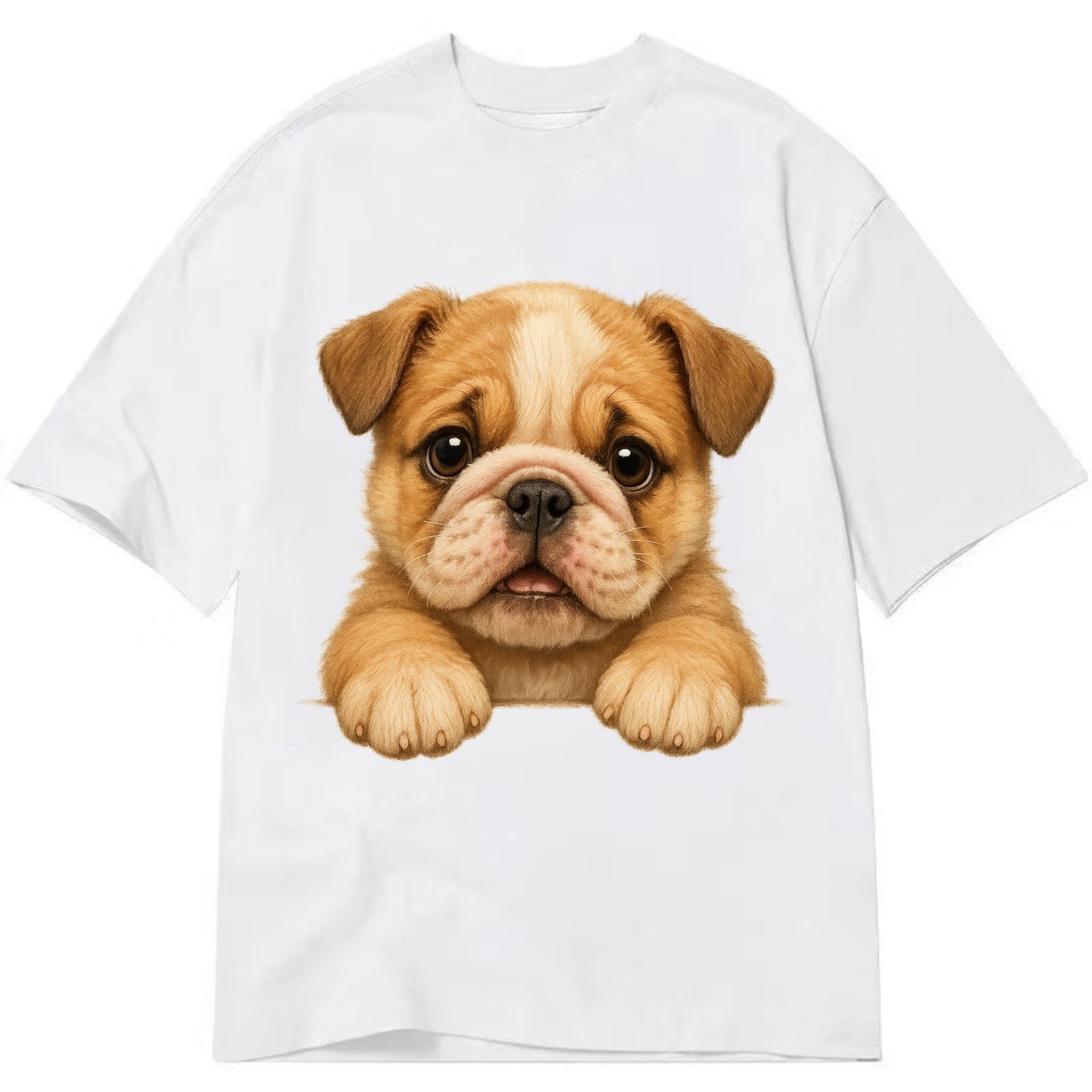 Bulldog  - Classic T-shirt - White