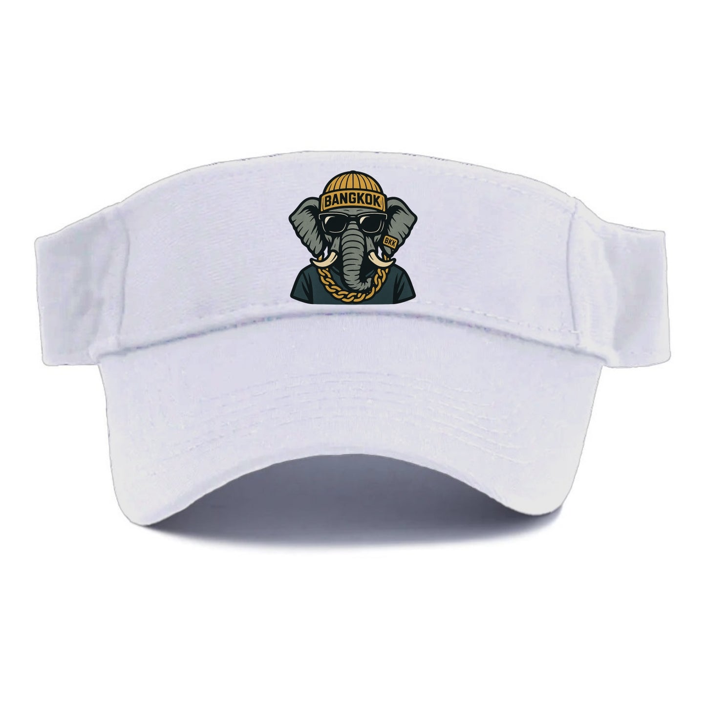 Bangkok Elephant - Visor - White