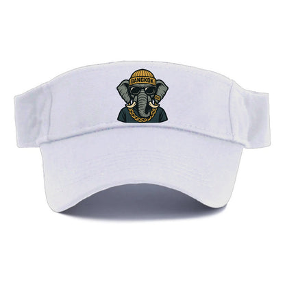 Bangkok Elephant - Visor - White