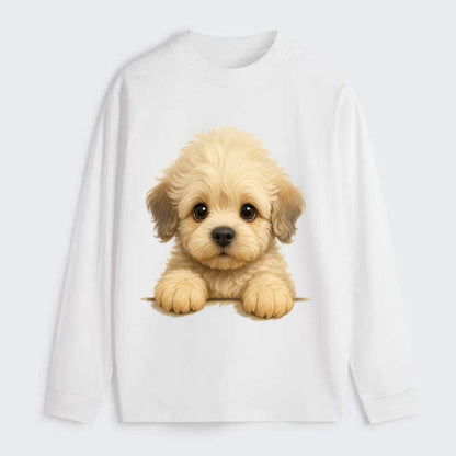 Dandie Dinmont Terrier  - Classic Long S - Classic Long Sleeve Shirt - White