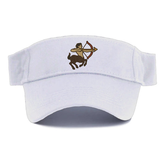 Sagittarius Arrow  - Visor - White