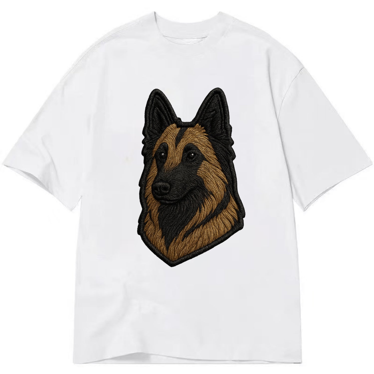 Belgian Tervuren - Trendy shepherd desig - Classic T-shirt - White