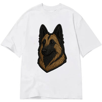 Belgian Tervuren - Trendy shepherd desig - Classic T-shirt - White