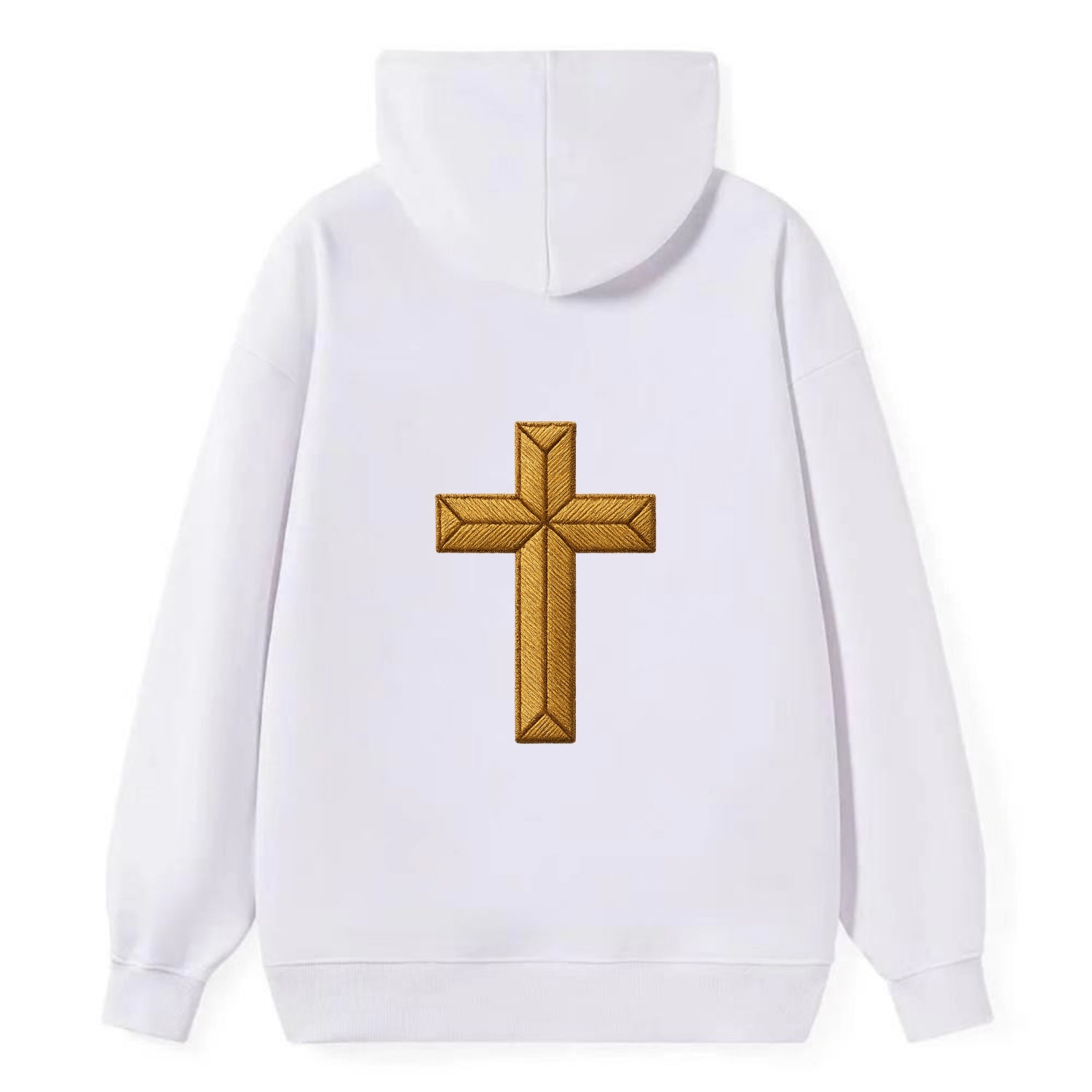 Rock Cross  - Classic Pullover Hoodie - White