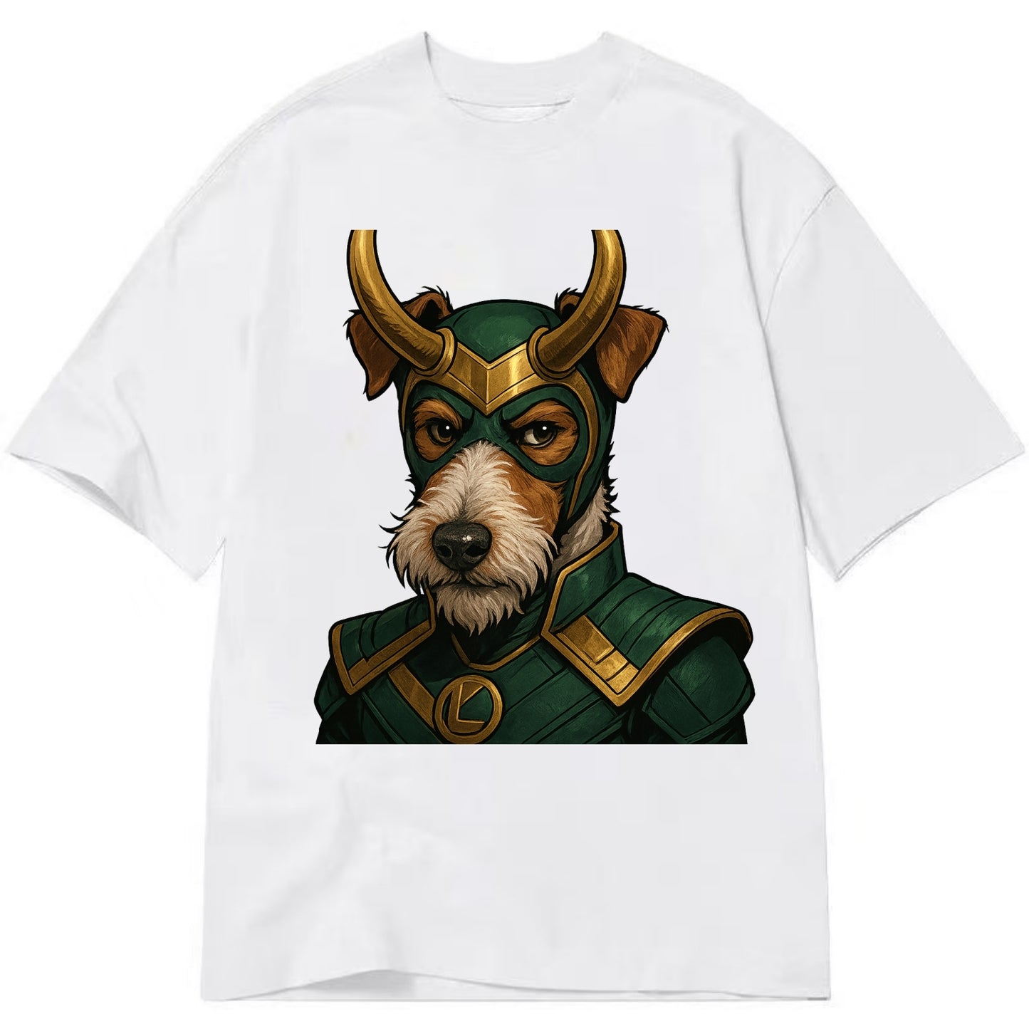 Fox Terrier Loki  - Classic T-shirt - White