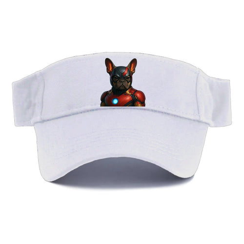 French Bulldog Iron Man  - Visor