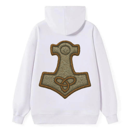 Mjolnir - Classic Pullover Hoodie - White