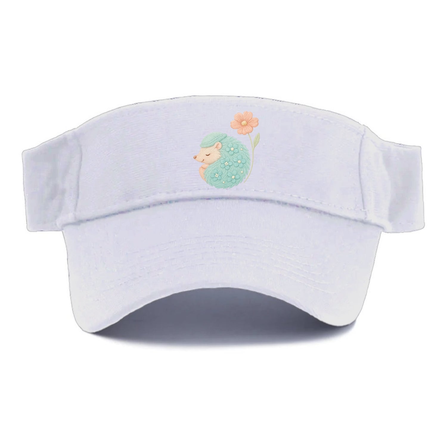 Aqua Hedgehog - Visor - White