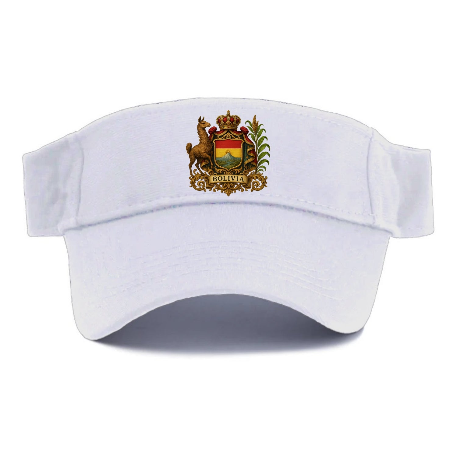Bolivia Royal Logo  - Visor - White
