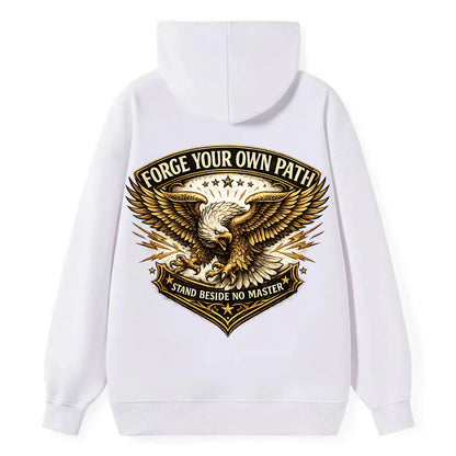 Forge Your Own Path - Classic Pullover Hoodie - White