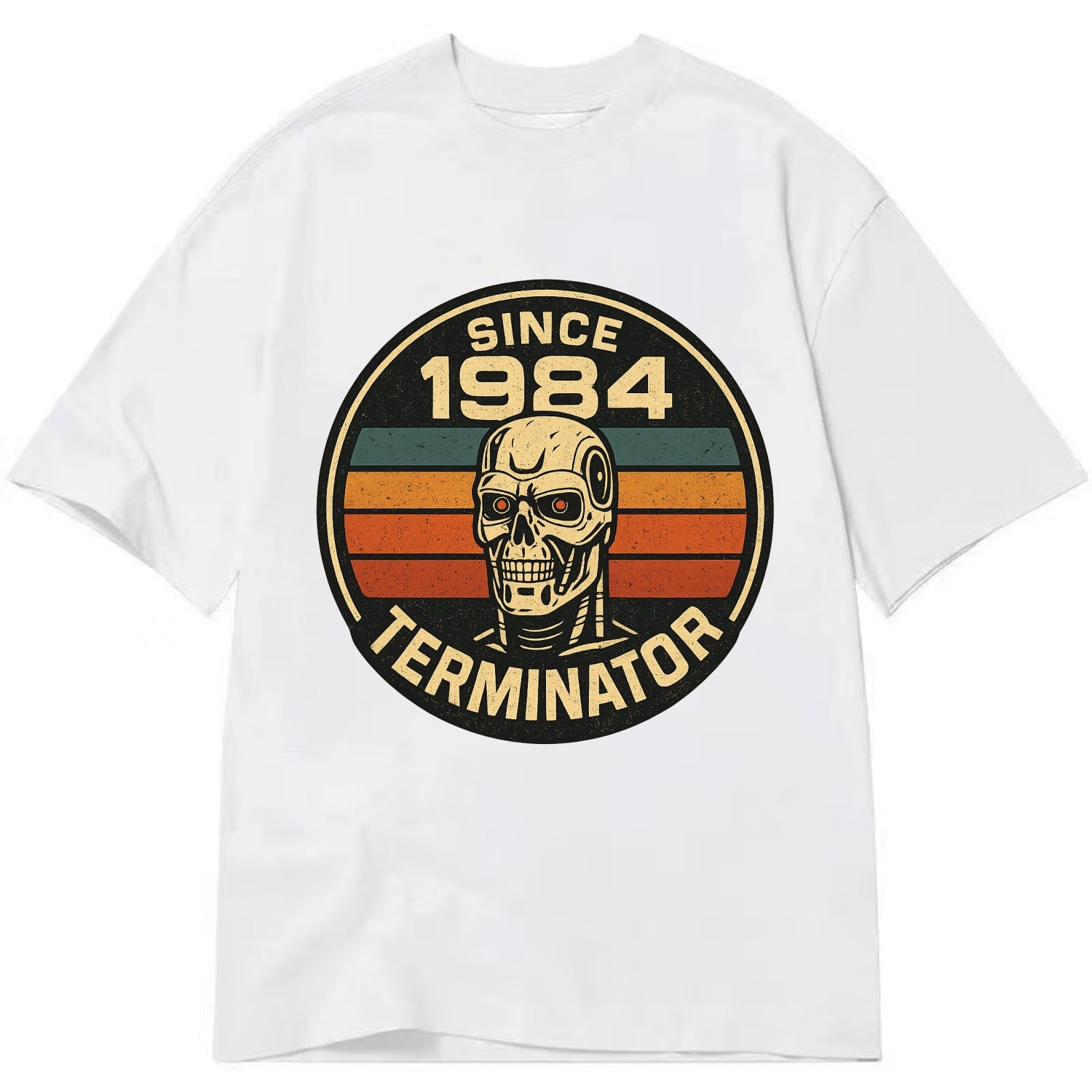 Terminator - Classic T-shirt - White