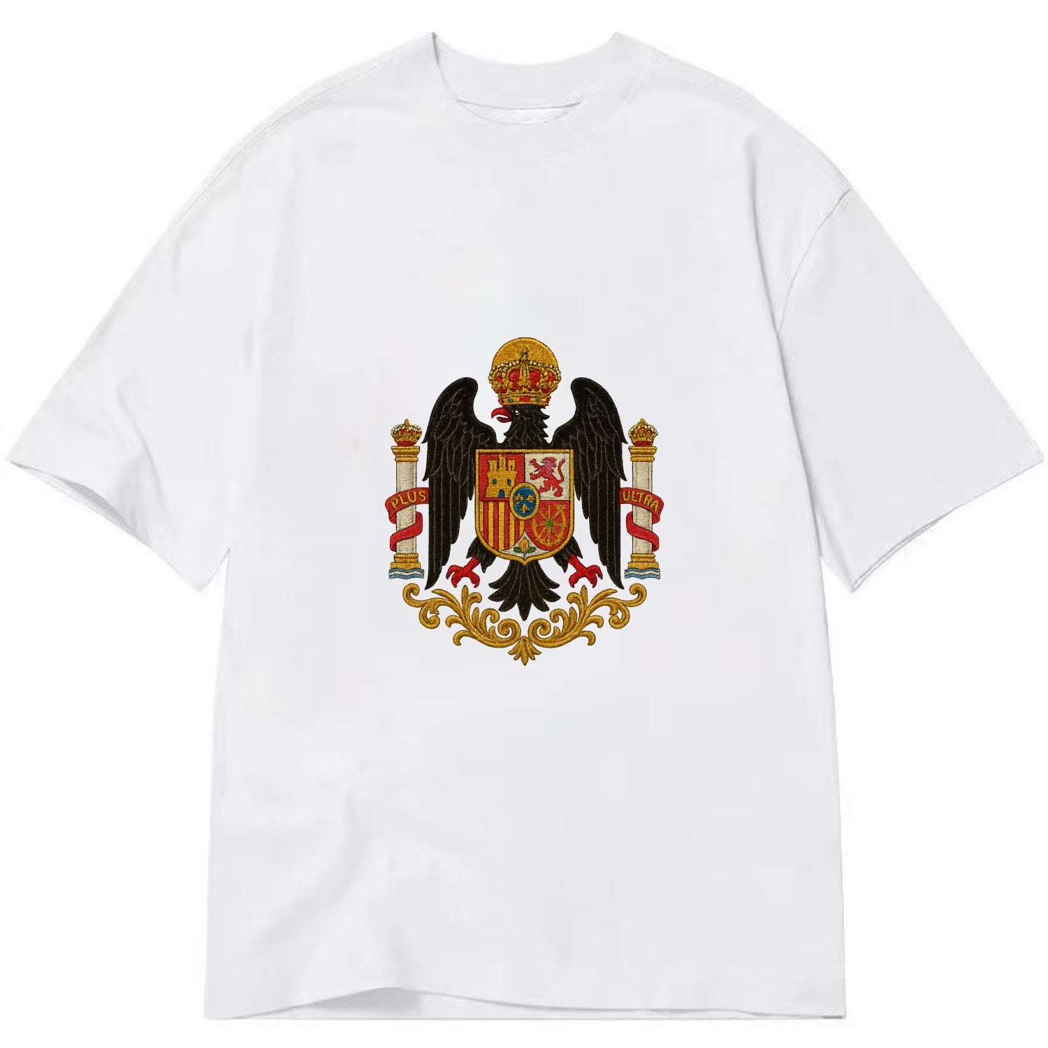 Imperial Eagle Of Spain Crest - Classic T-shirt - White