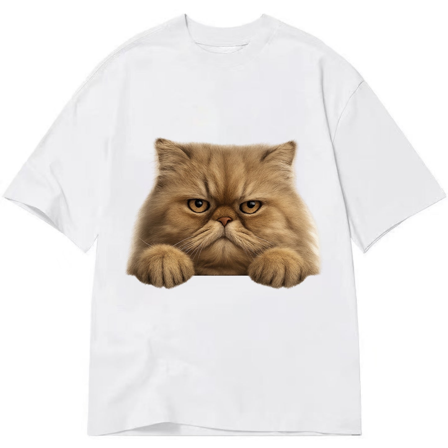 Persian Cat  - Classic T-shirt - White