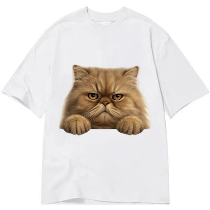 Persian Cat  - Classic T-shirt - White