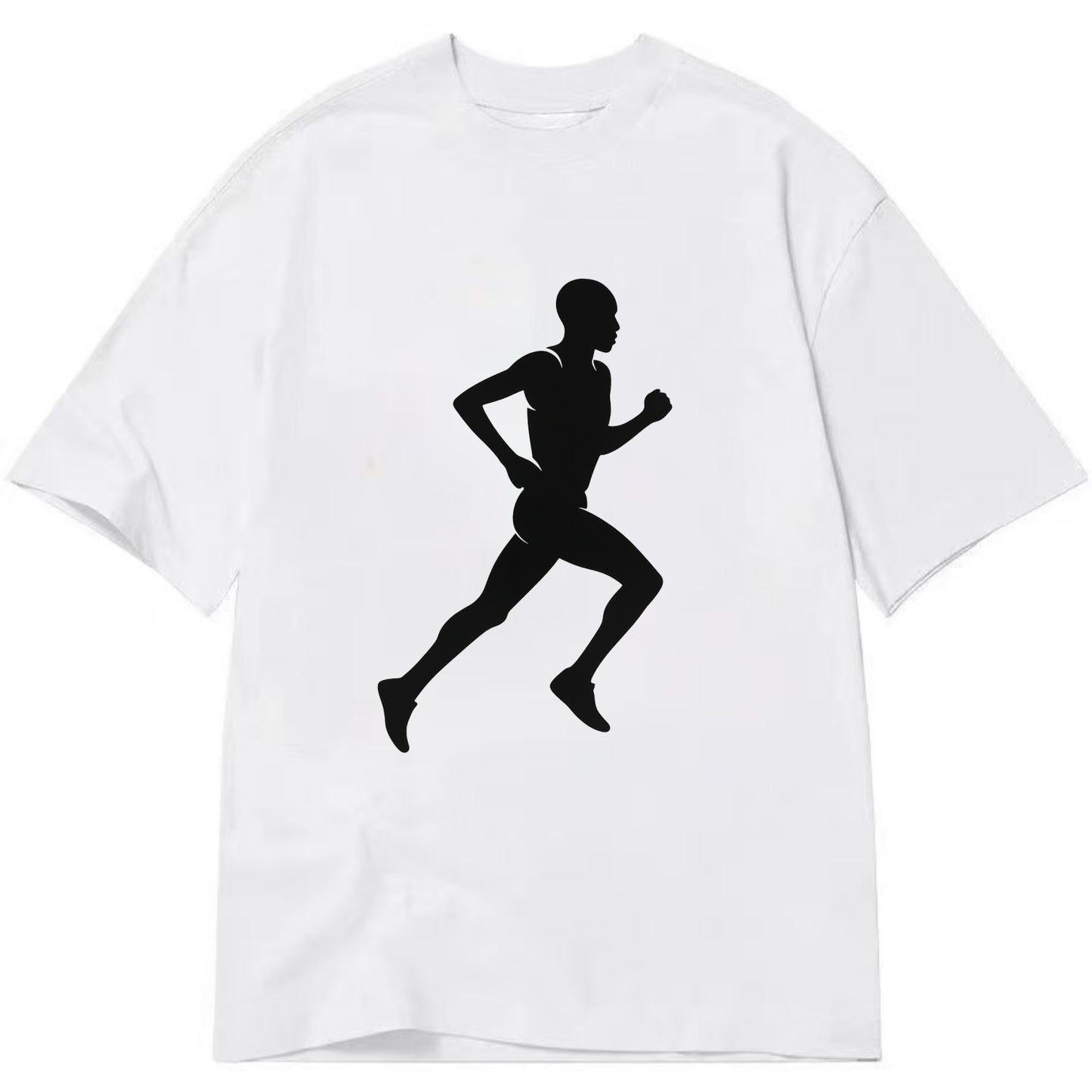 Kenyan distance runner stride - Classic T-shirt - White