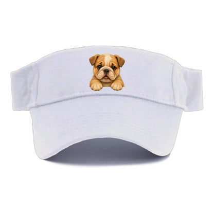 Bulldog  - Visor - White