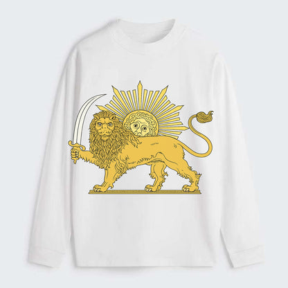 Shir O Khorshid - Classic Long Sleeve Shirt - White