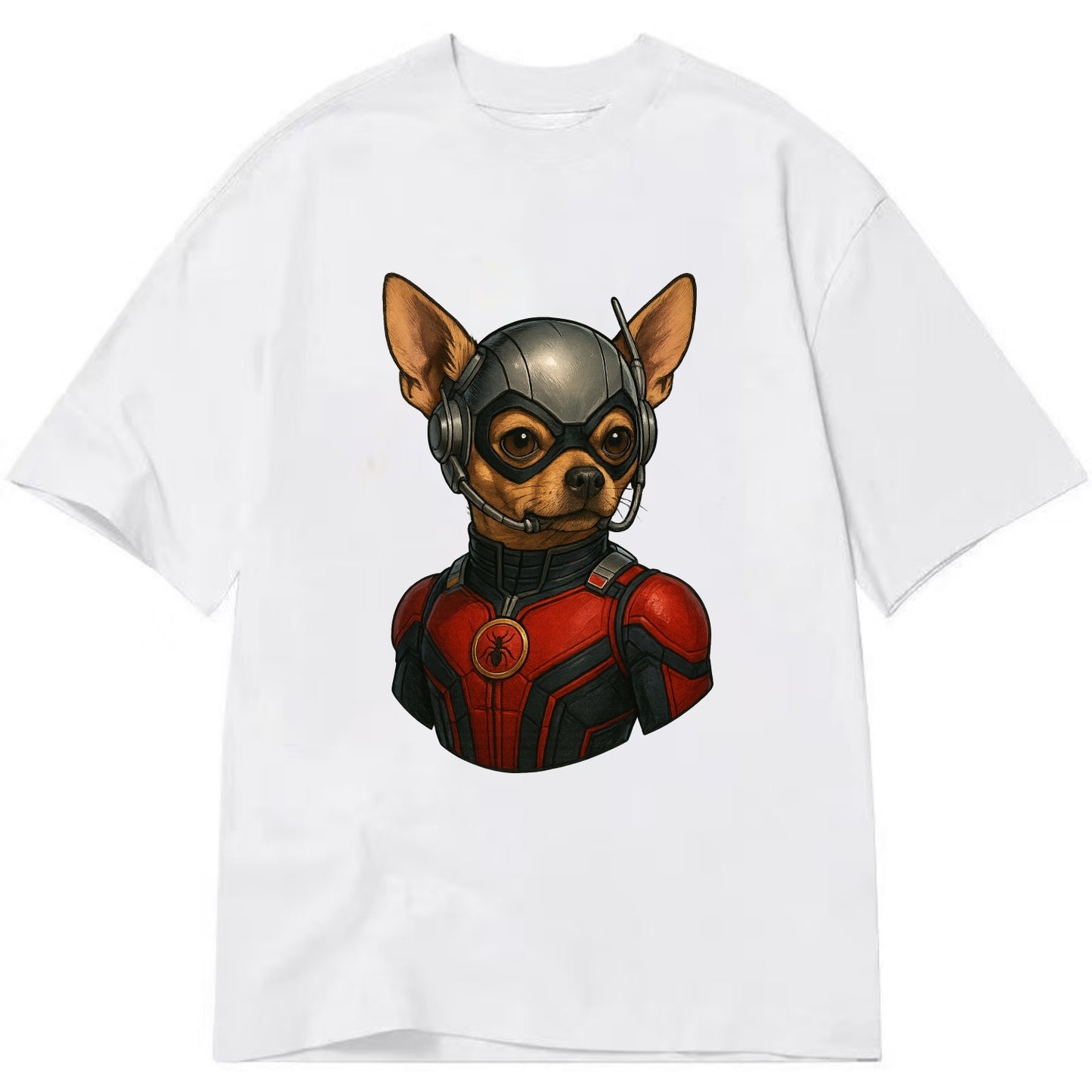 Chihuahua Ant-Man  - Classic T-shirt - White