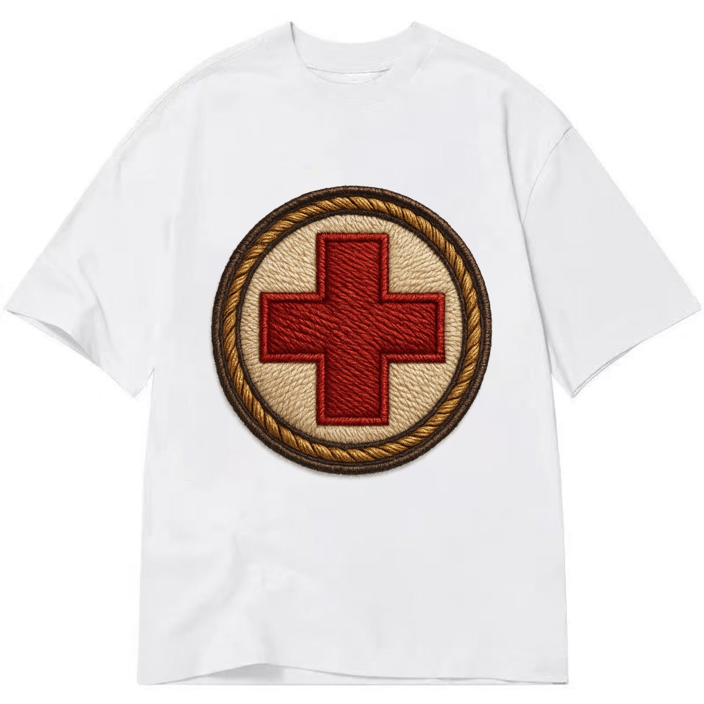 Medical Cross  - Classic T-shirt - White