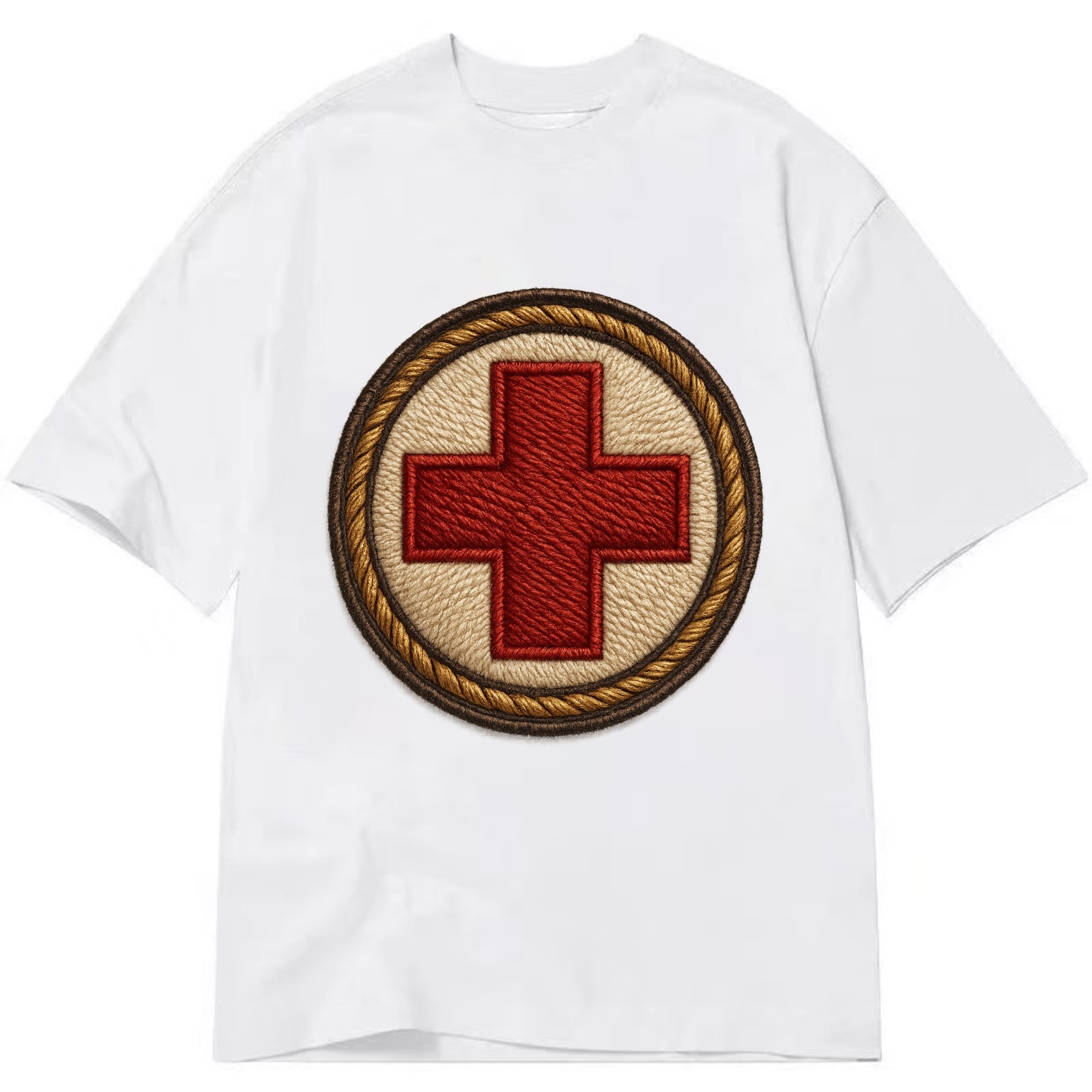 Medical Cross  - Classic T-shirt - White