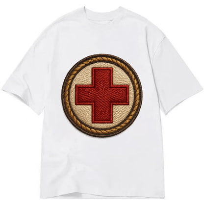 Medical Cross  - Classic T-shirt - White