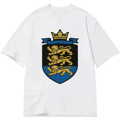 Estonia Royal Logo  - Classic T-shirt - White