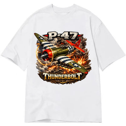 P 47 Thunderbolt - Classic T-shirt - White
