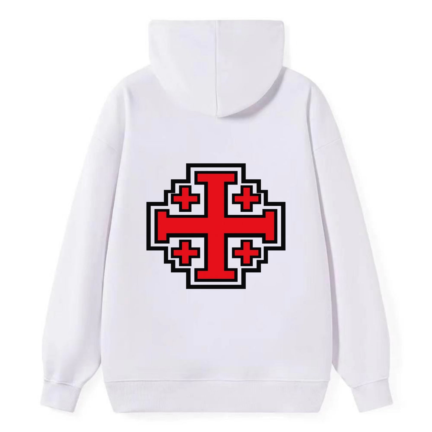 Heritage of Faith - Classic Pullover Hoodie - White