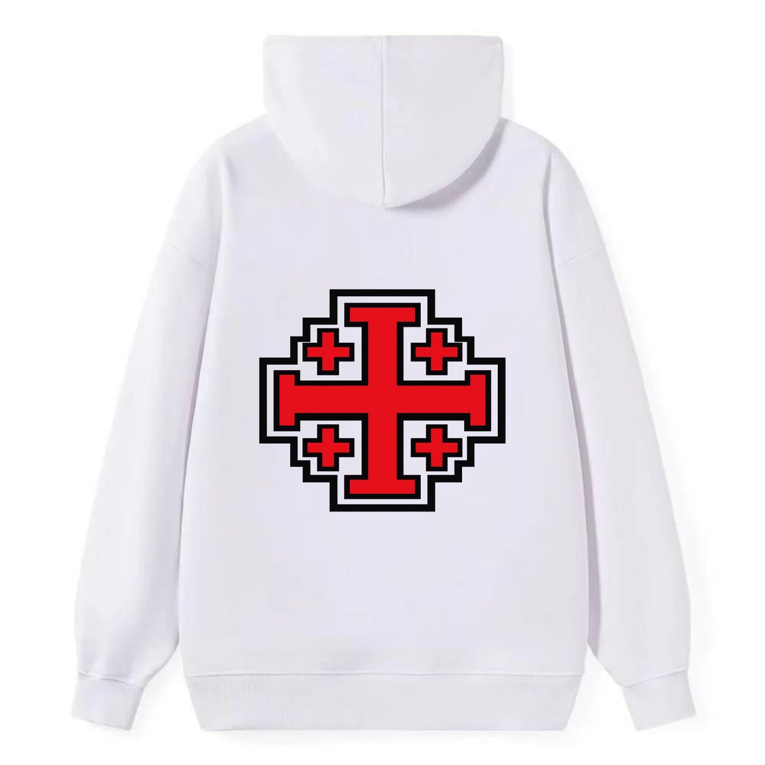 Heritage of Faith - Classic Pullover Hoodie - White
