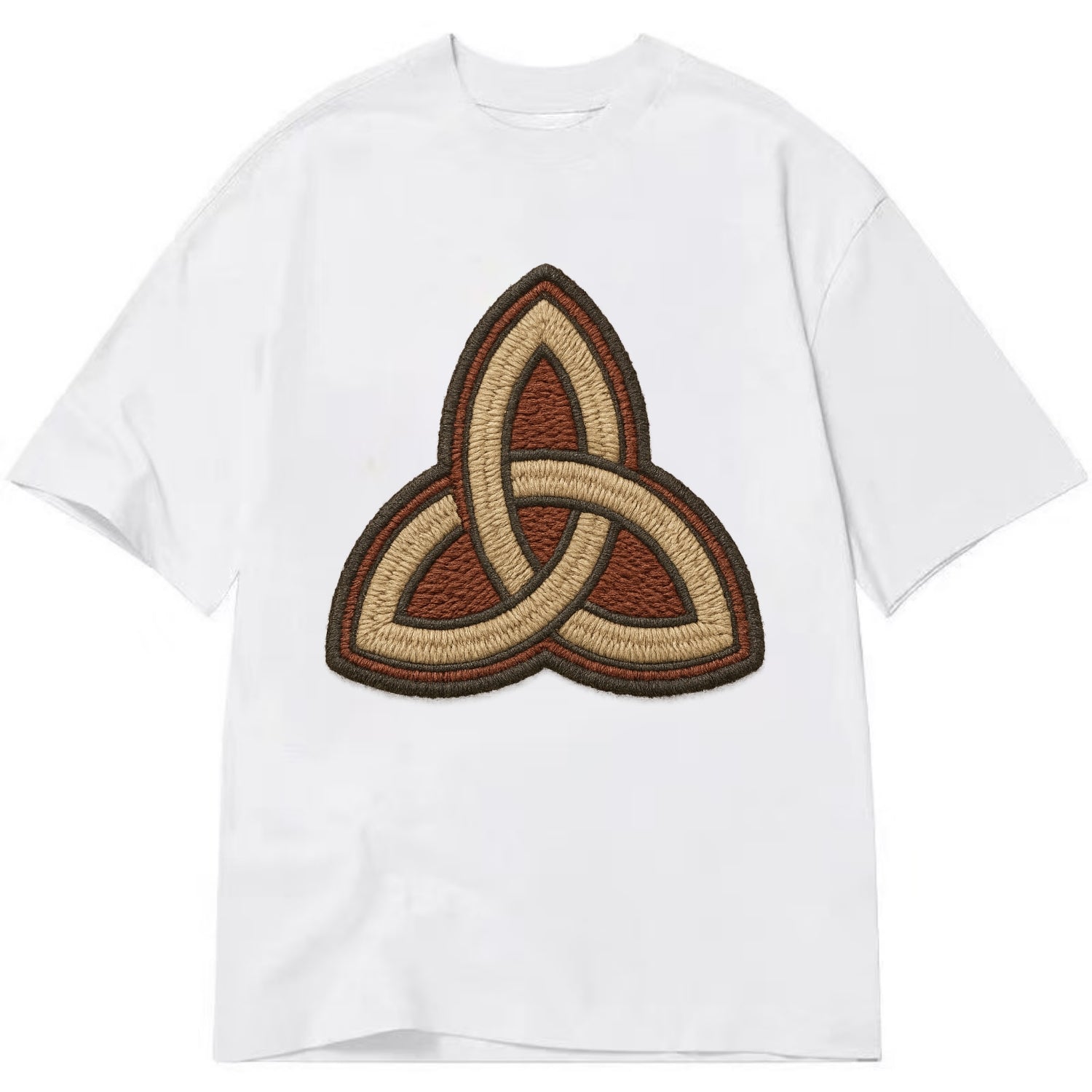 Trinity Knot  - Classic T-shirt - White