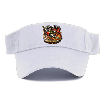 P 47 Thunderbolt - Visor - White