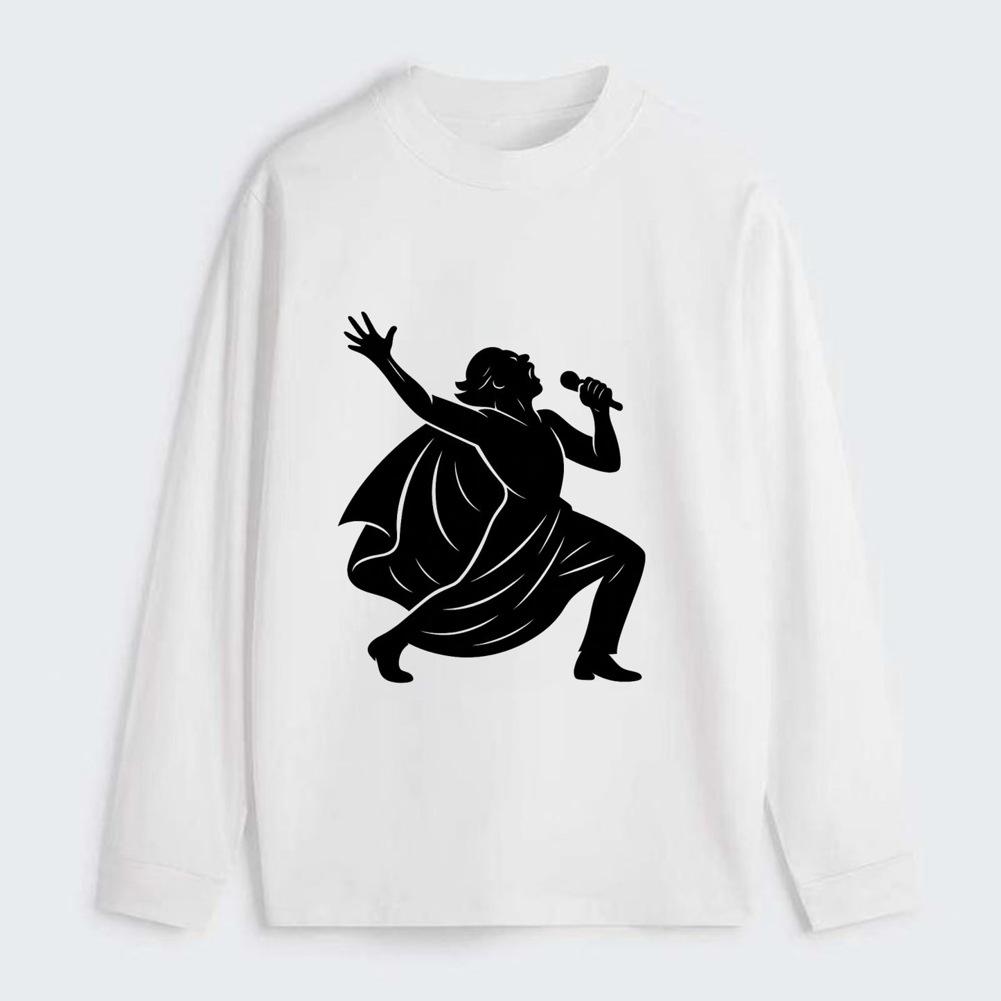 Opera singer powerful finale - Classic Long Sleeve Shirt - White