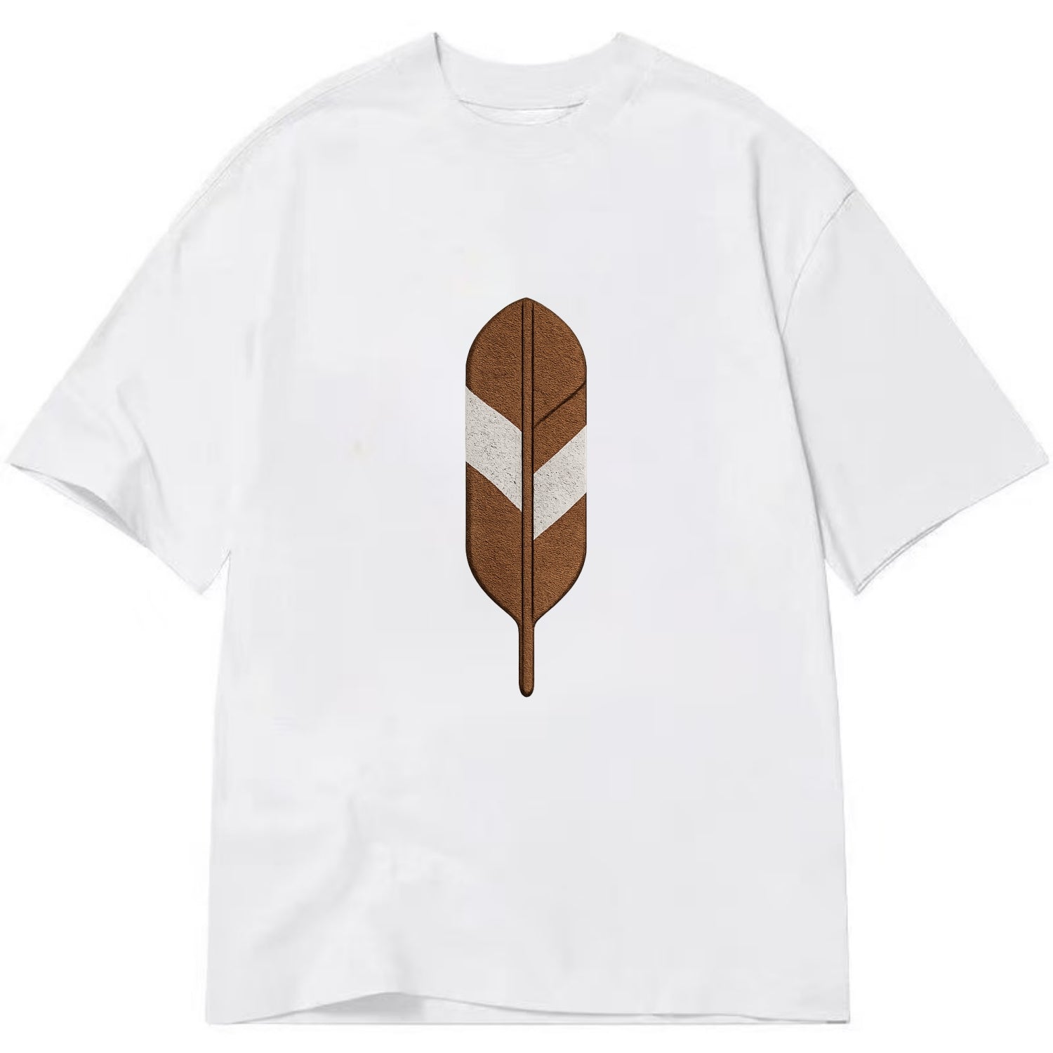 Eagle Feather  - Classic T-shirt - White