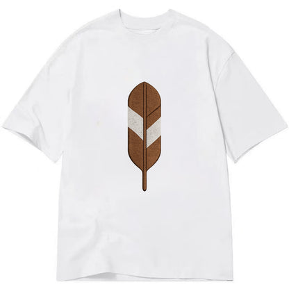Eagle Feather  - Classic T-shirt - White