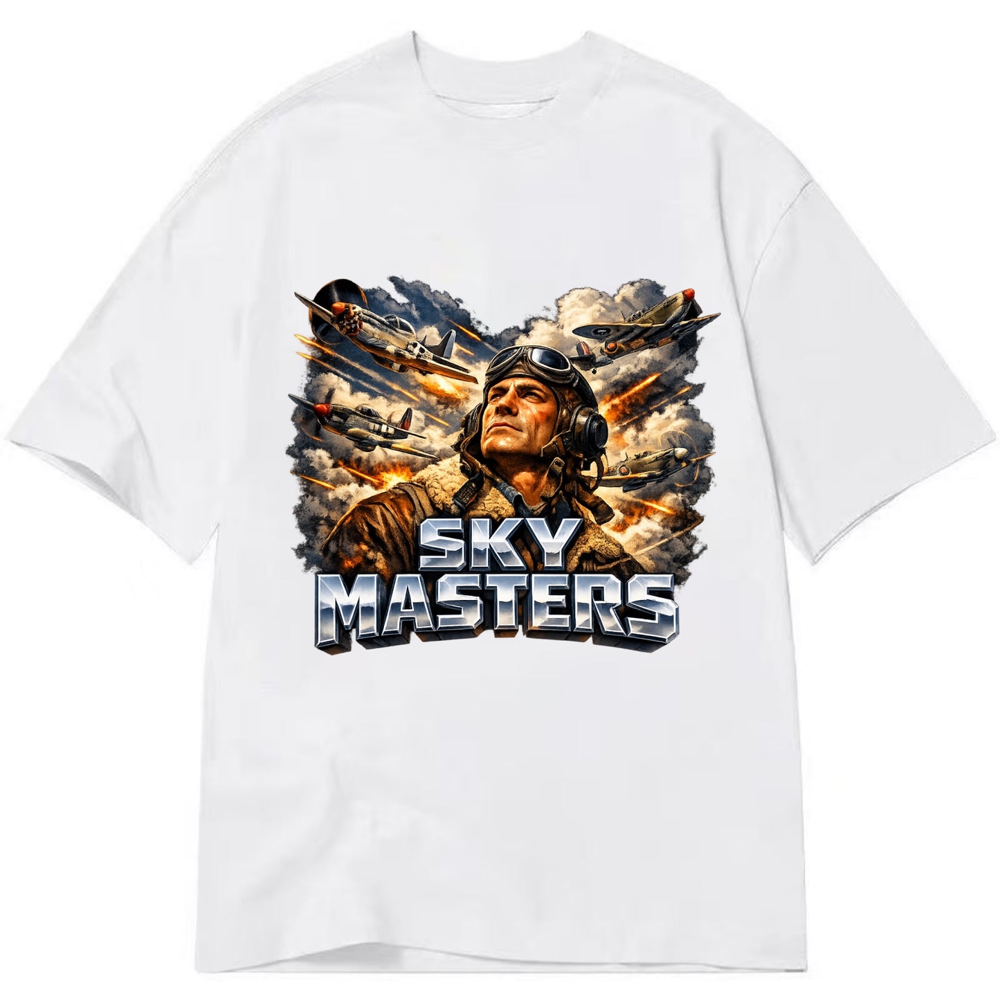 Sky Masters - Classic T-shirt - White