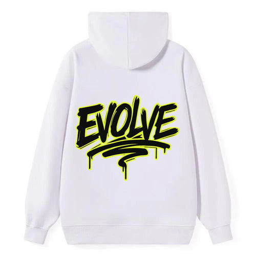 Bold typography design - EVOLVE - changing, becoming better - Classic Pullover Hoodie