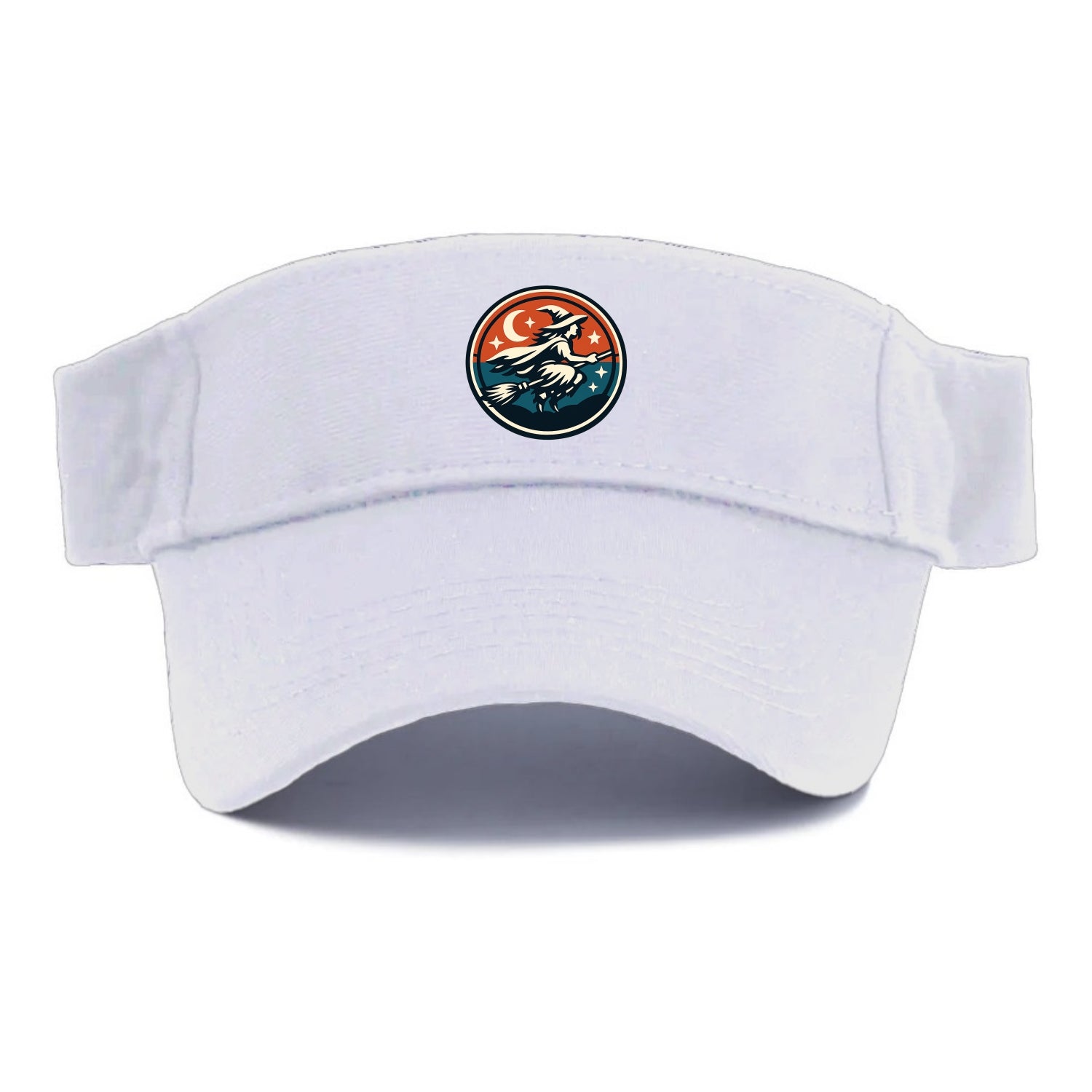 Mystic Night Witch Emblem - Visor - White