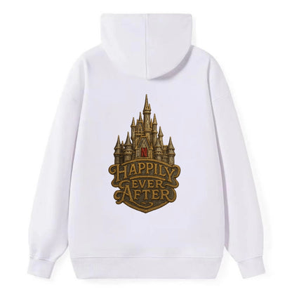Happily Ever After  - Classic Pullover Hoodie - White