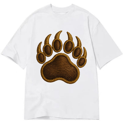 Bear Paw  - Classic T-shirt - White