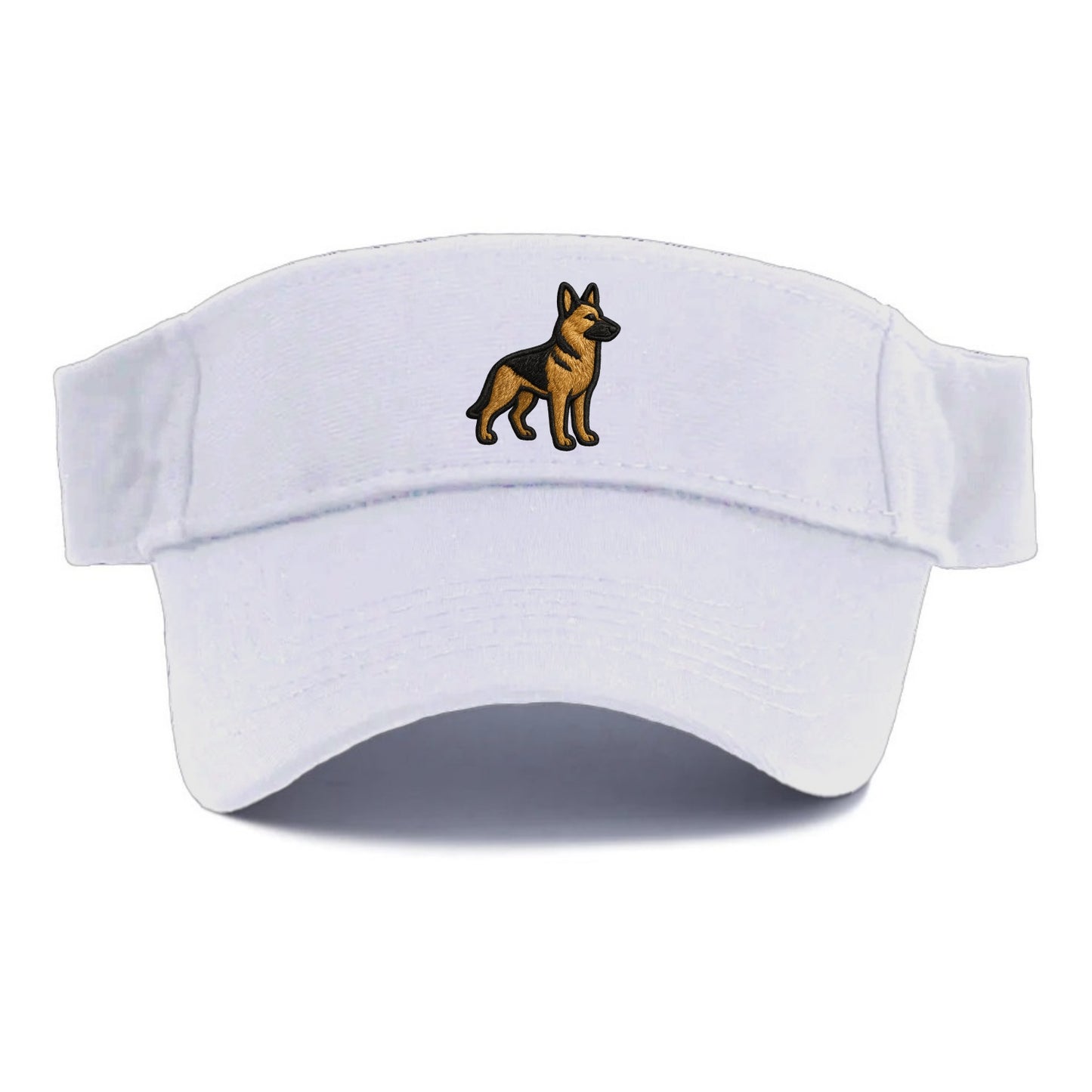 German Shepherd - Trendy minimal silhoue - Visor - White