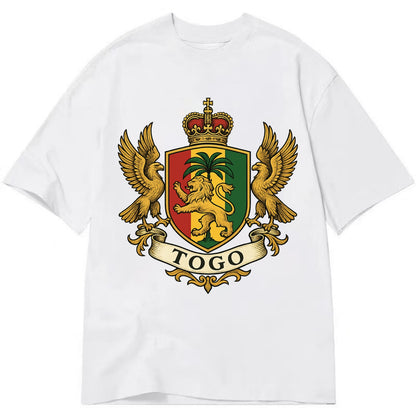 Togo Heritage Badge  - Classic T-shirt - White