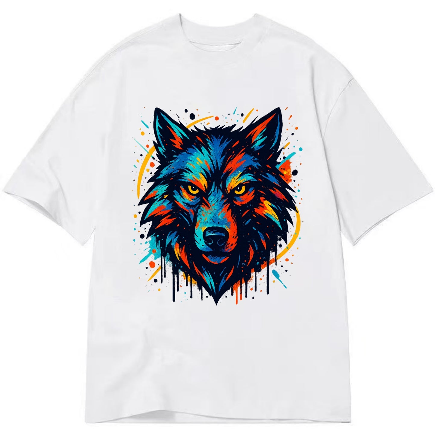 Alpha Wolf Leader  - Classic T-shirt - White